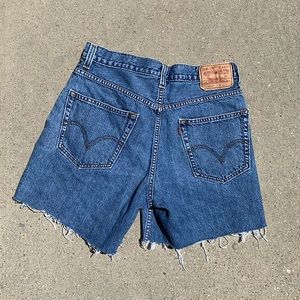Levi denim shorts